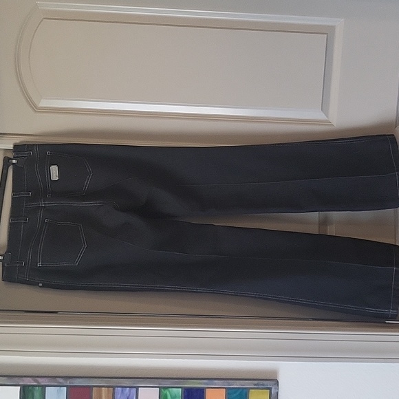 ESCADA💥 NWOT wide leg high waiste jeans with slimming jeans - Picture 7 of 13